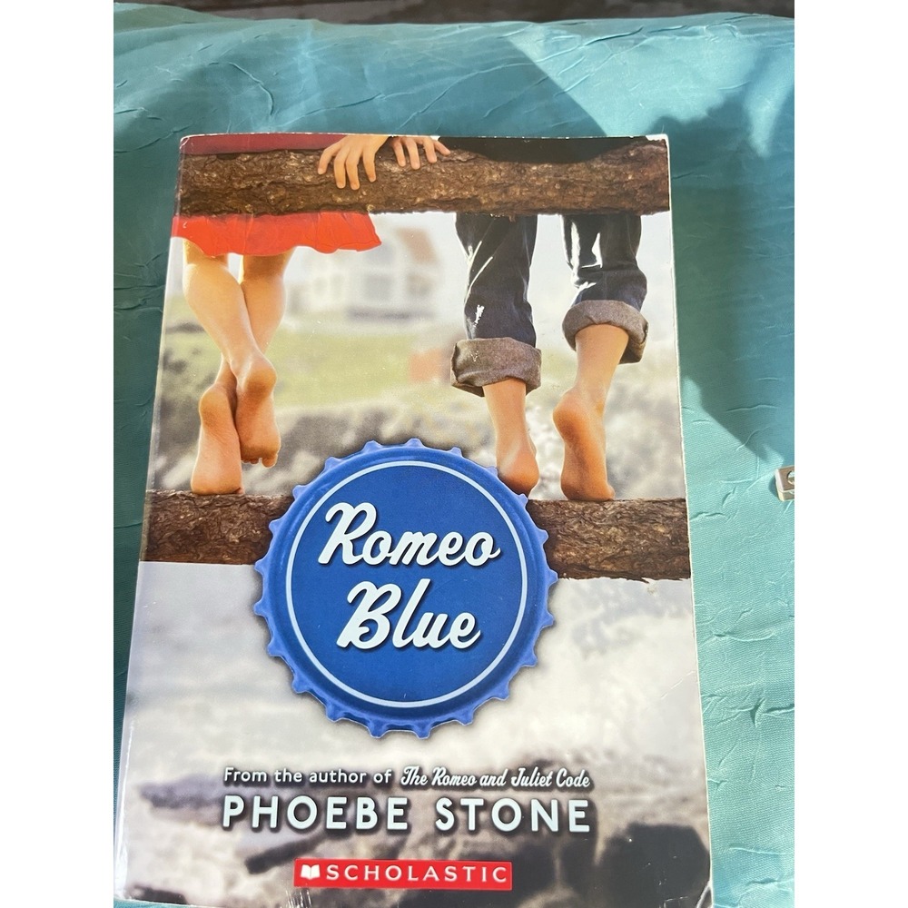 Romeo Blue Phoebe Stone Paperback Novel Ages 9-12 YA Fiction Scholastic - Picture 2 of 4